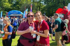 Karen-and-Emma-kiltwalk-finish