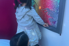 Sequin Board in Sensory Room